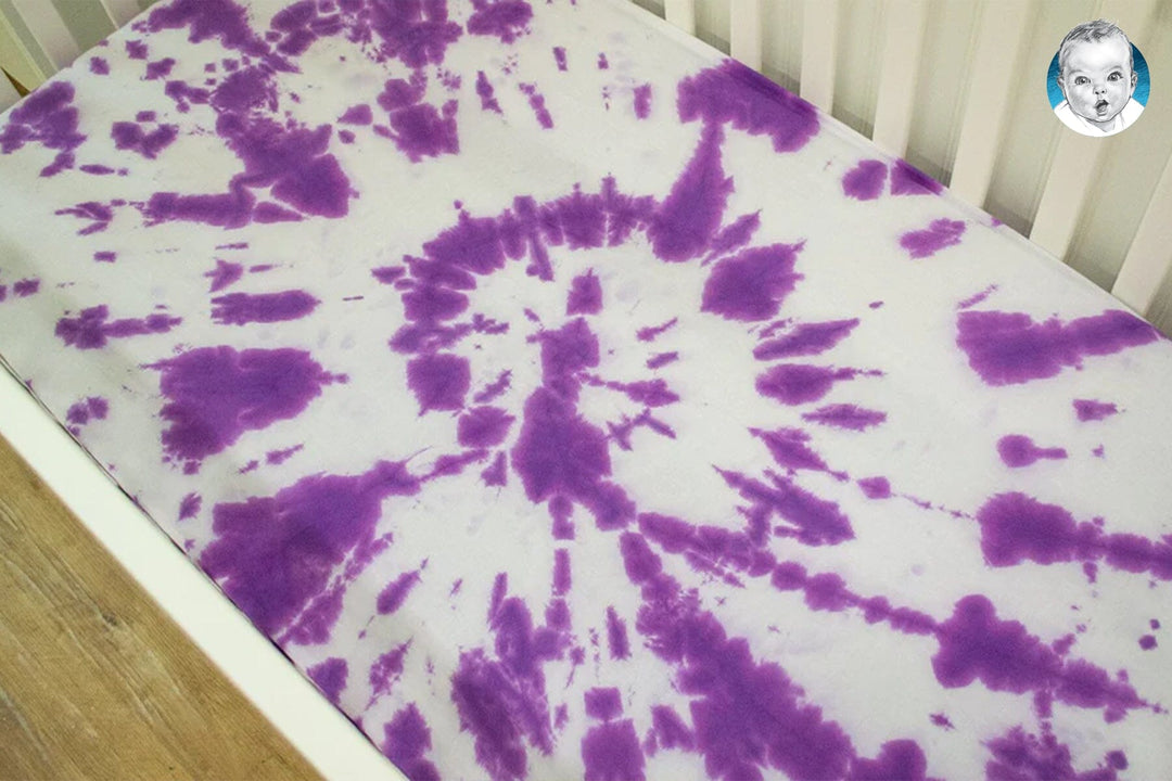 How to Tie-Dye Gerber Crib Sheets