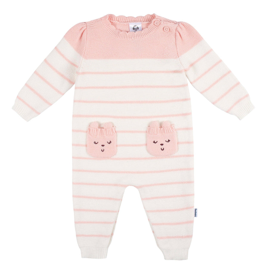 Baby Girls Bear Romper