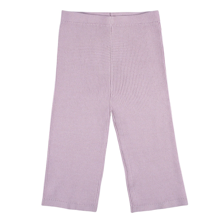 2-Piece Baby and Toddler Girls Lavender Sweater Knit Set