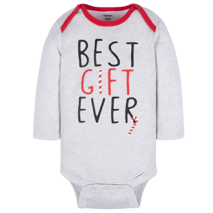 3-Pack Baby Neutral Best Gift Ever Onesies® Bodysuits