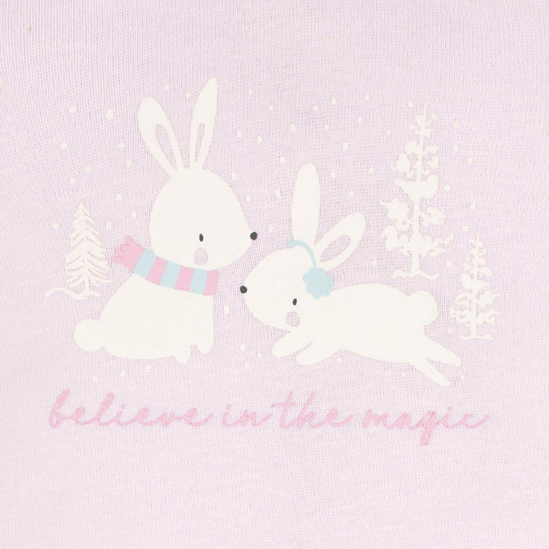 12-Piece Baby Girls Bunny Layette Bundle