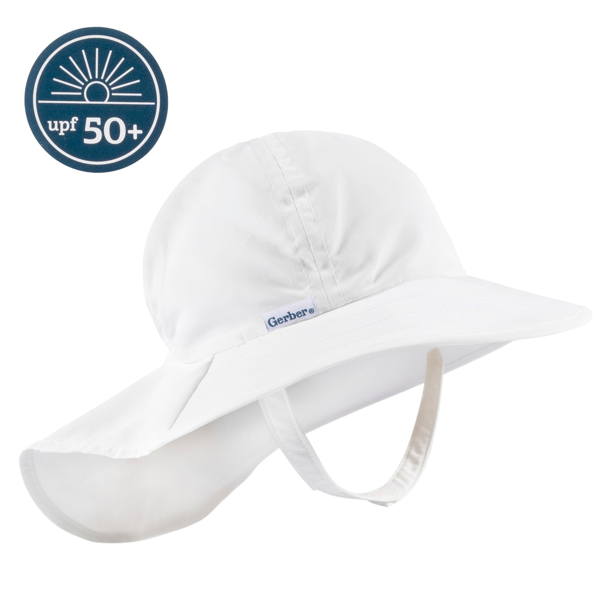 Baby Neutral UPF 50+ White Sun Hat – Gerber Childrenswear