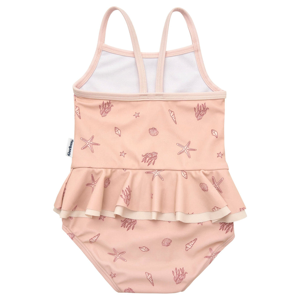 Baby Girls Shells Swimsuit