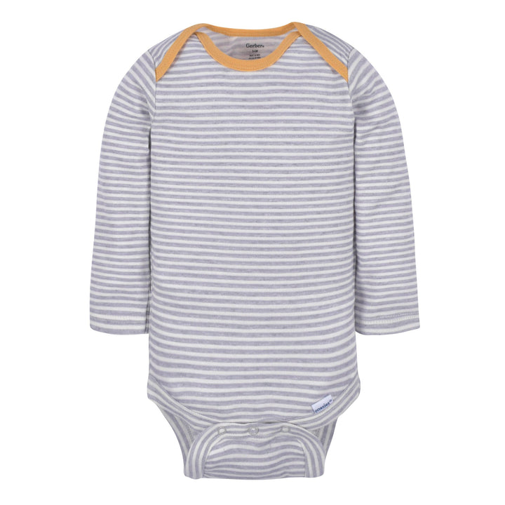 3- Baby Boys Hedgehog Long Sleeve Onesies® Bodysuits