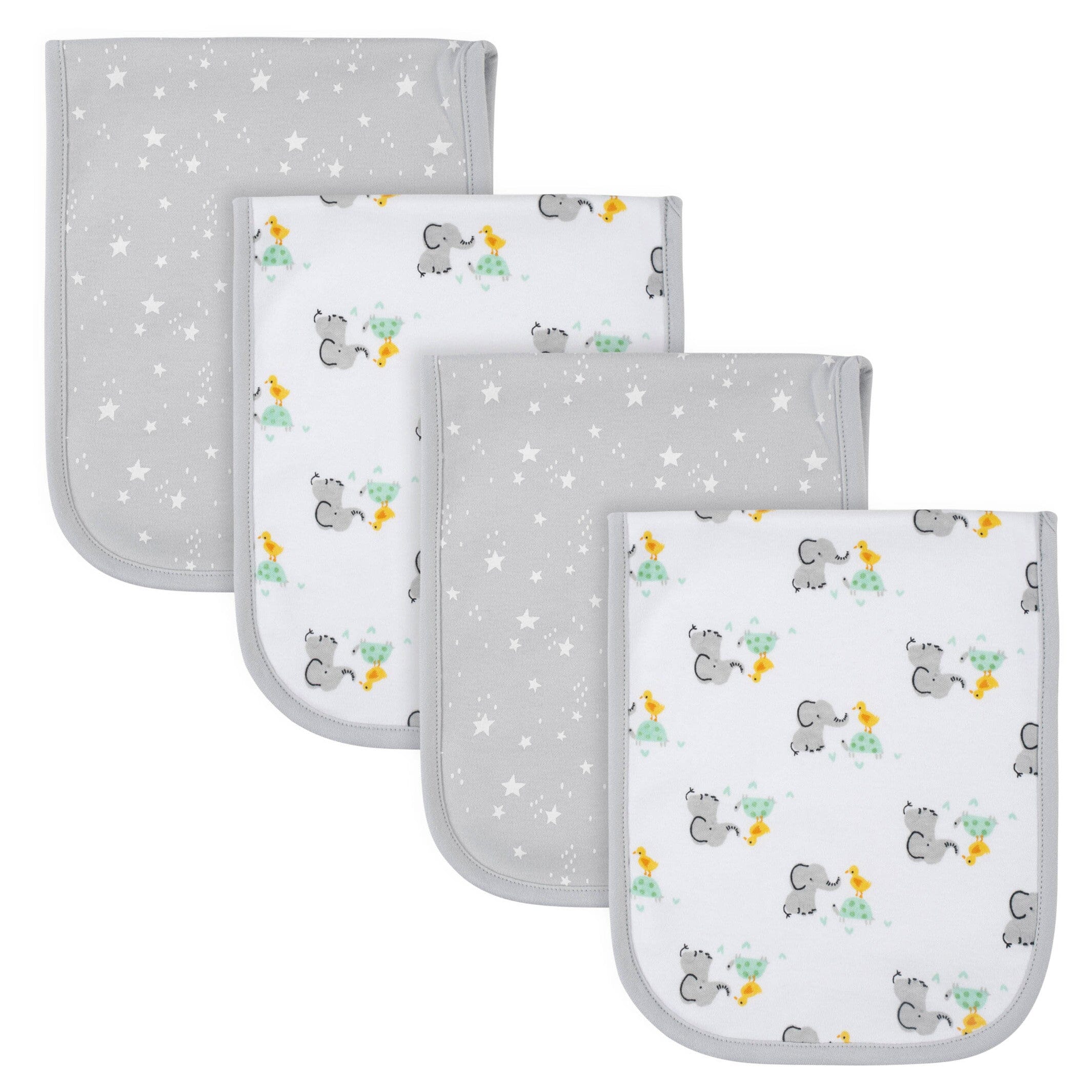 Funny "I'm A Breast Man" Baby Bibs & Burp Cloths - 100% Cotton Terry Cloth Set For Boys & Girls