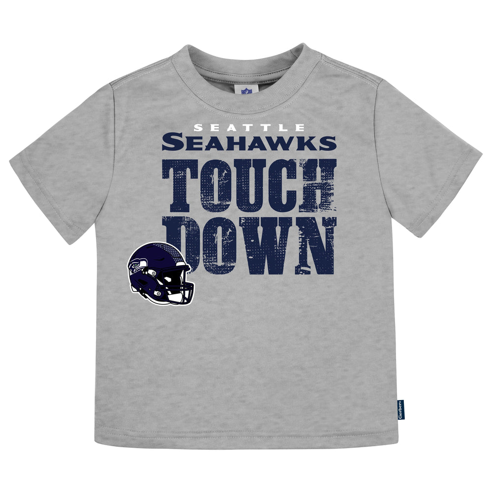 3-Pack Baby & Toddler Boys Seahawks Short Sleeve Shirts