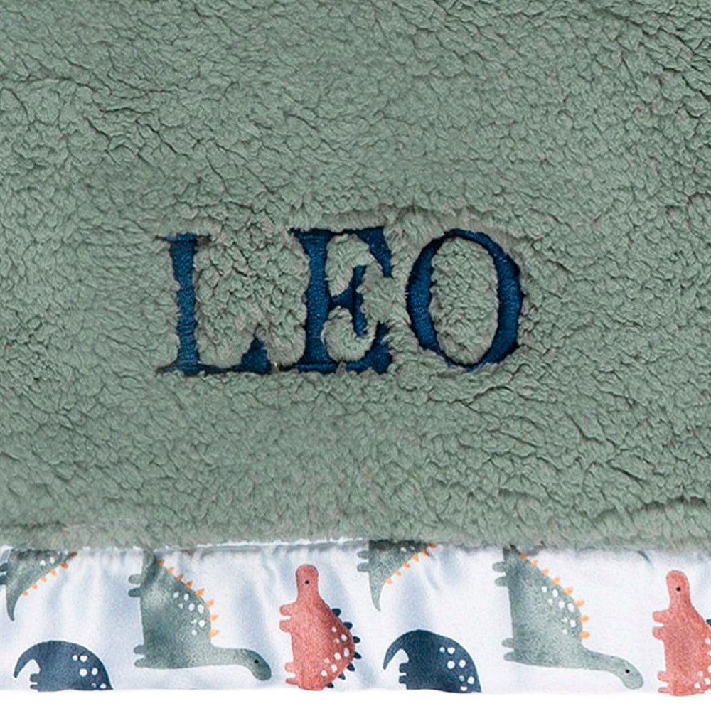 Embroidered Dino Time Plush Blanket plush blankets Gerber®