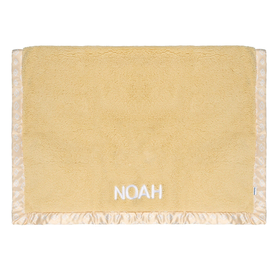 Embroidered Geo Trim Plush Blanket plush blankets Gerber®