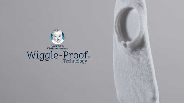 6-Pack Baby Girls Princess Wiggle Proof® Jersey Crew Socks Video