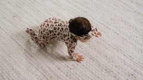 Baby & Toddler Spotted Leopard Buttery Soft Viscose Made from Eucalyptus Snug Fit Footed Pajamas