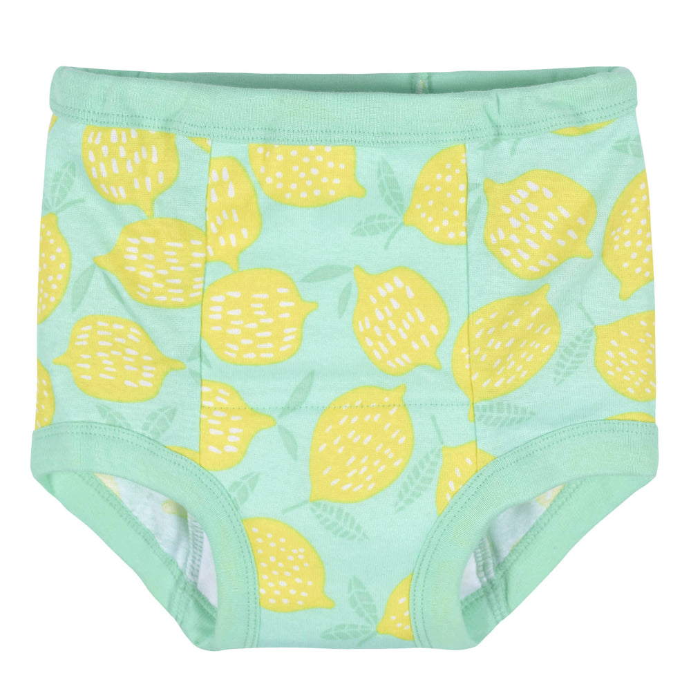 4-Pack Toddler Girls Lemons & Peaches Training Pants