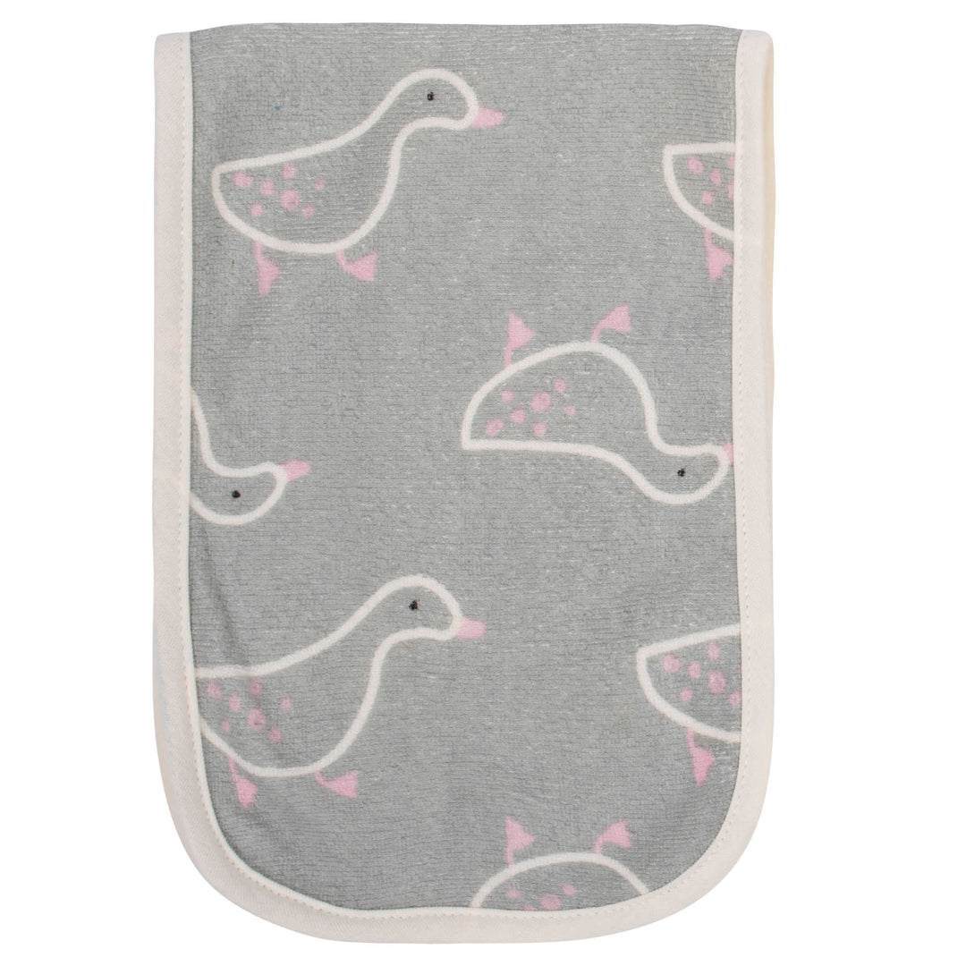 4-Pack Baby Girls Comfy Stretch Ducklings Burp Cloths-Gerber Childrenswear