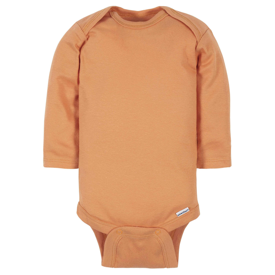 6-Pack Baby Boys Jungle Long Sleeve Onesies® Bodysuits-Gerber Childrenswear