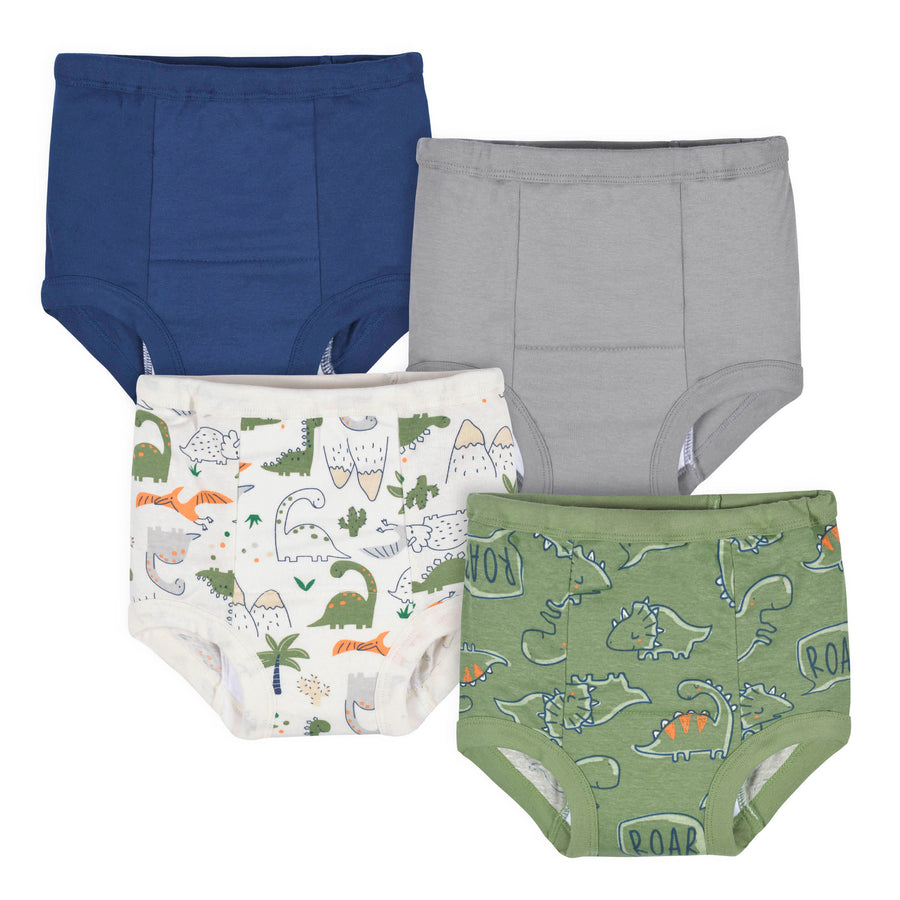 4-Pack Toddler Boys Dinosaur Training Pants