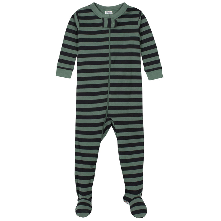 2-Pack Baby & Toddler Boys Bear Snug Fit Footed Cotton Pajamas-Gerber Childrenswear
