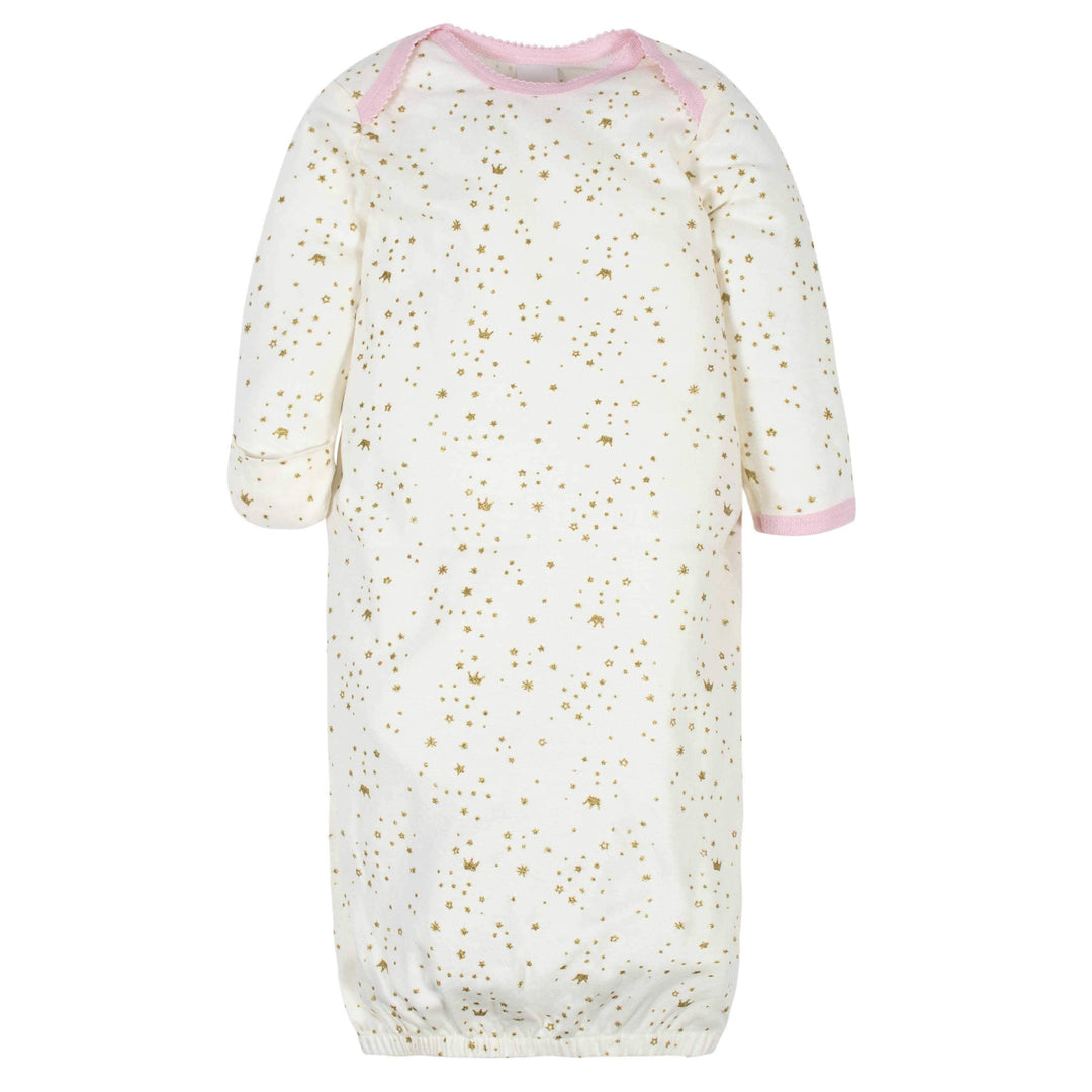 Gerber® 4-Pack Baby Girls Princess Gowns-Gerber Childrenswear