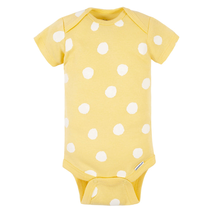 5-Pack Baby Girls Fox Short Sleeve Onesies® Bodysuits