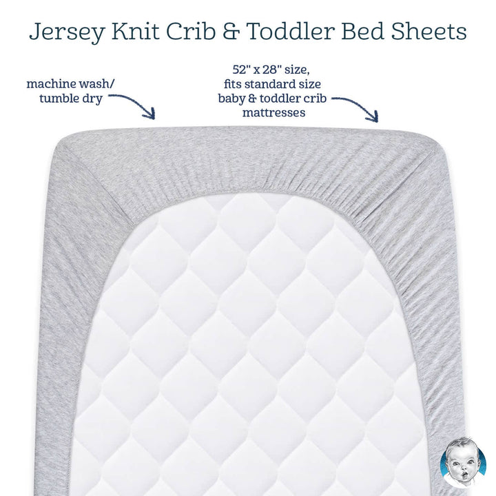 Boys Stripes Fitted Crib Sheet-Gerber Childrenswear