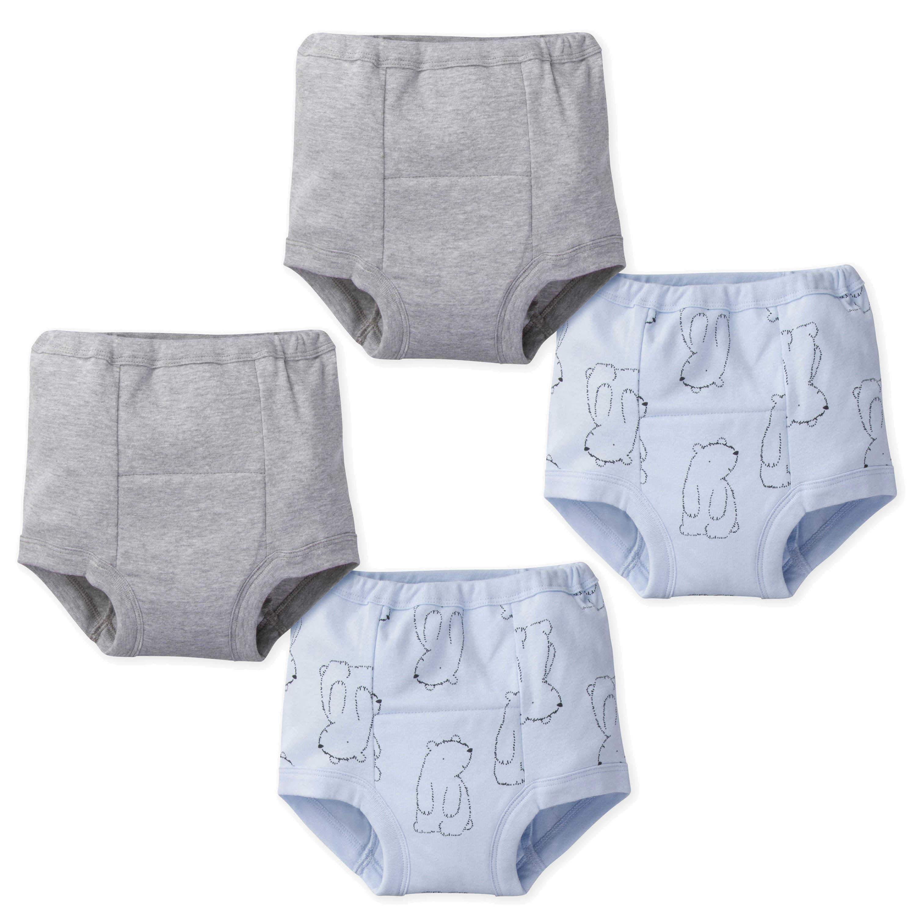 Buy Gerber Baby Boys' 4 Pack Training Pants Toddler Underwear, Blue Sport,  3T at