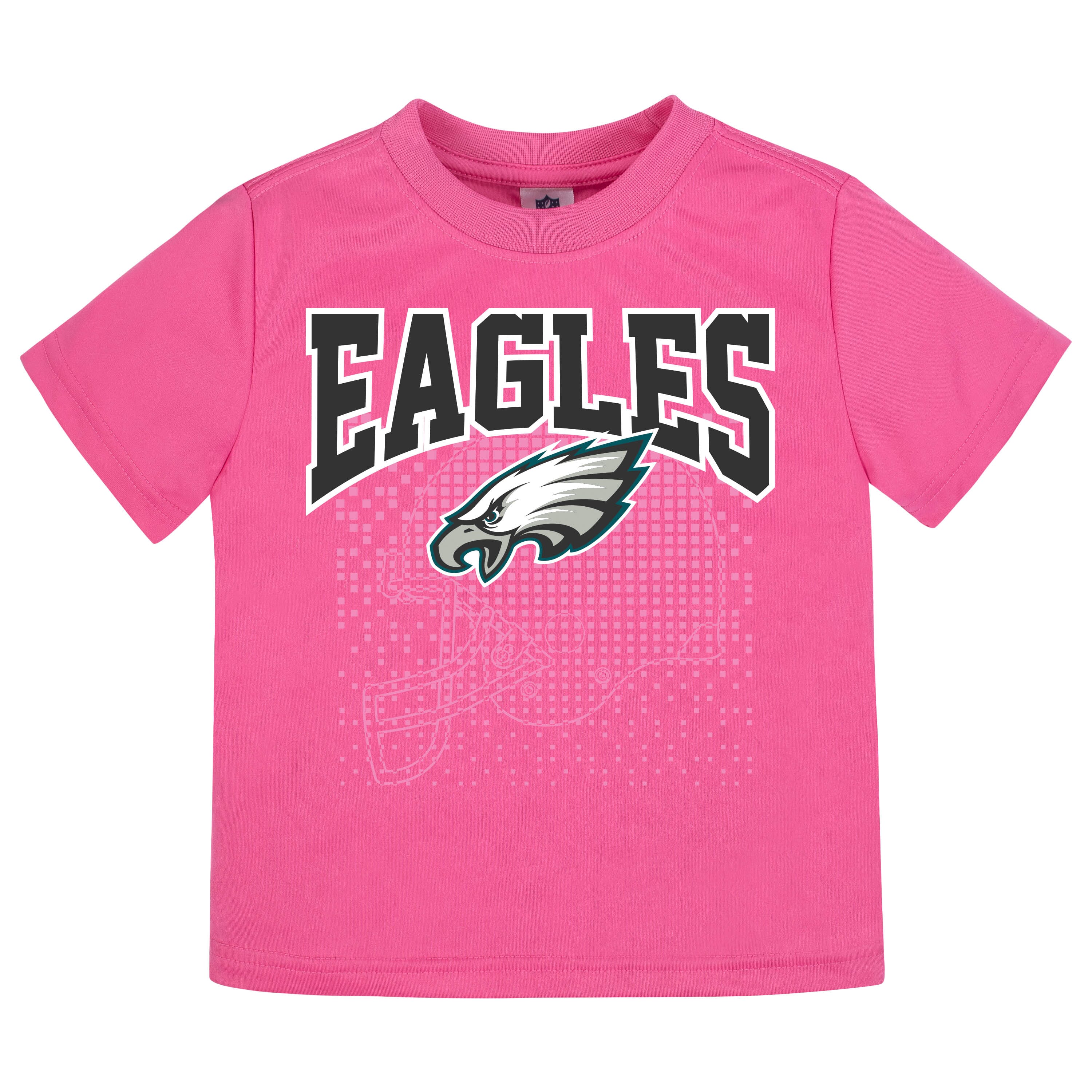 Philadelphia Eagles Girls Short Sleeve Tee Shirt
