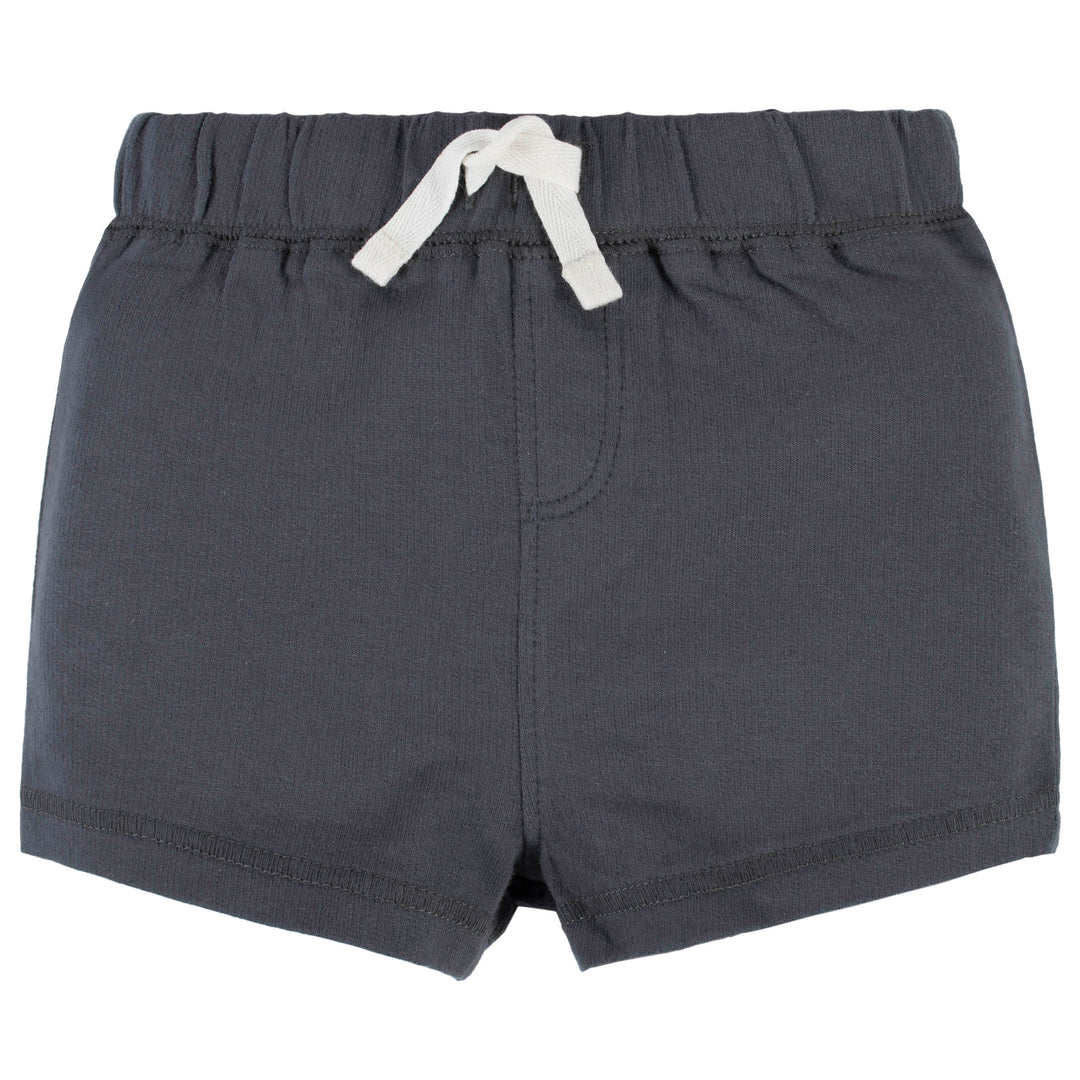 4-Piece Baby Boys Dino Blues Onesies® Bodysuit, Tee, Shorts & Pant Set-Gerber Childrenswear