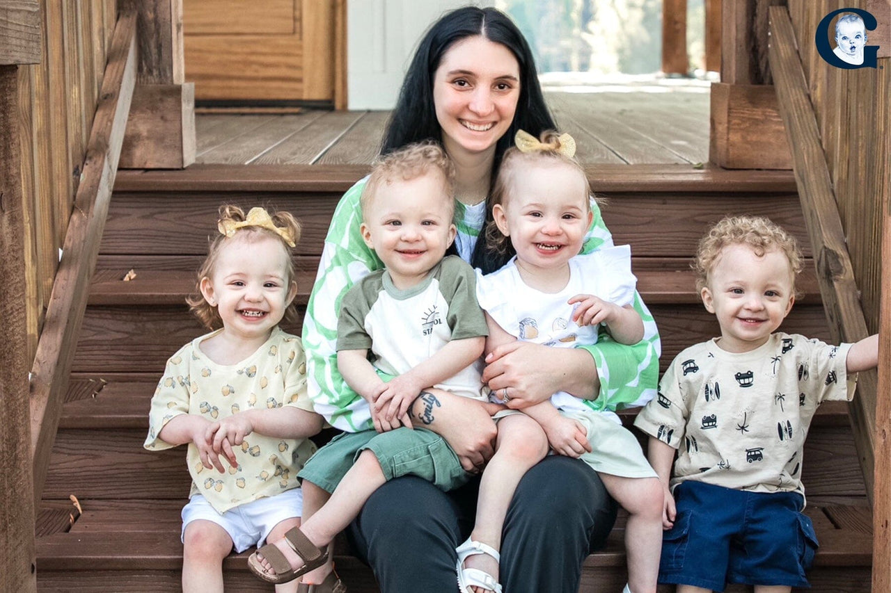 The Beautiful Chaos of Being a Mom to Quadruplets (and a 10-Year-Old!)