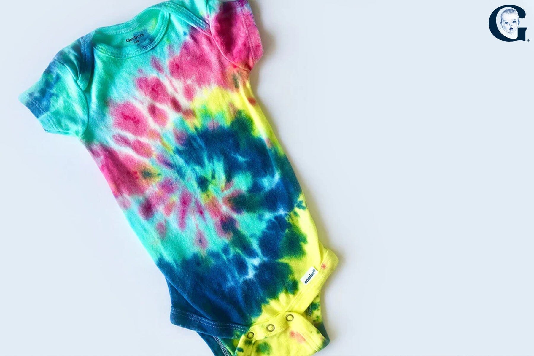 How to Tie-Dye Gerber Onesies®