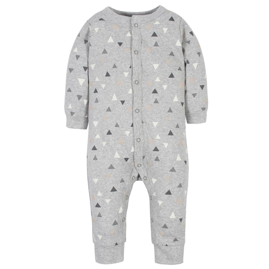 Baby Boys Triangles Coveralls