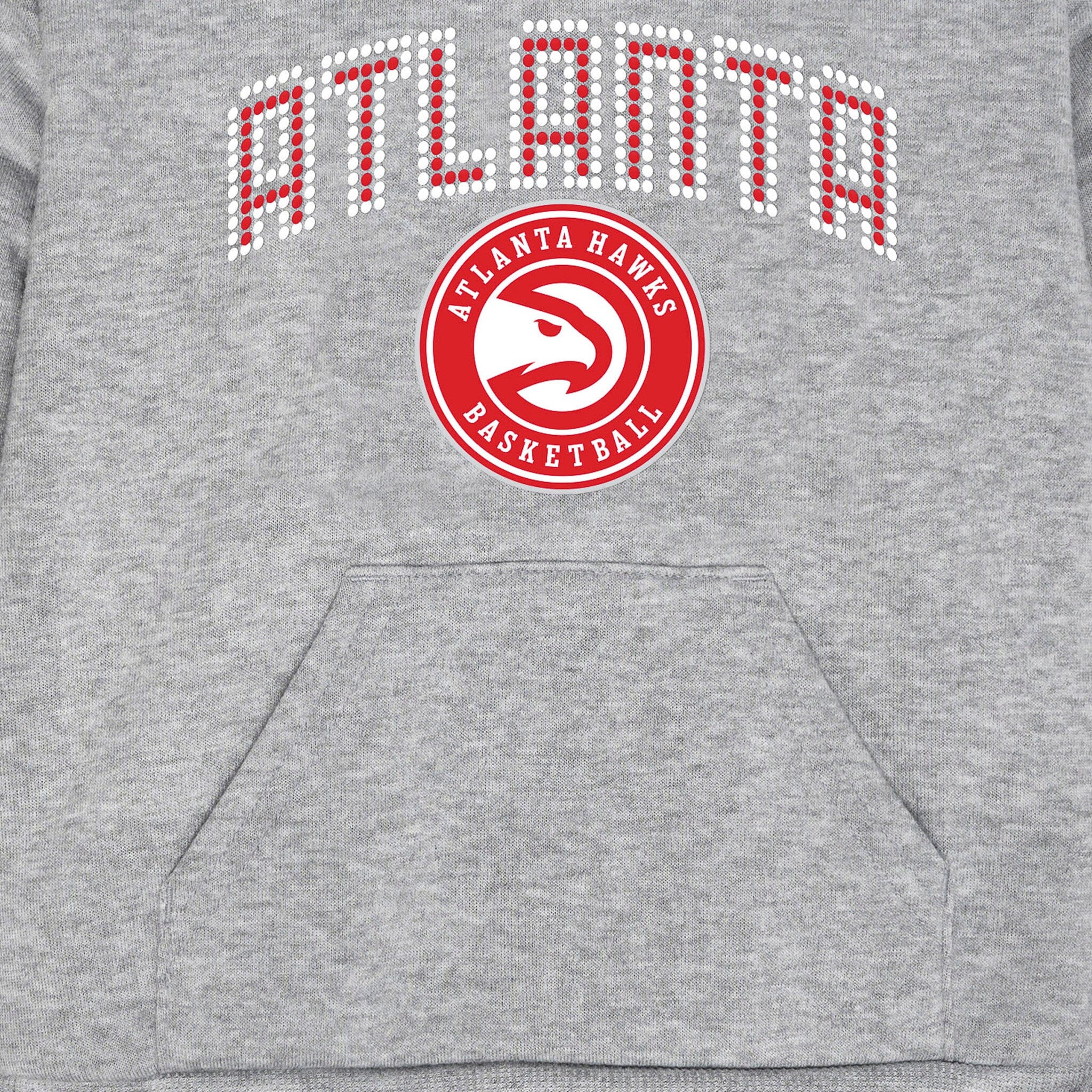 Infant & Toddler Neutral Gray Atlanta Hawks Hoodie NBA NBA® 
