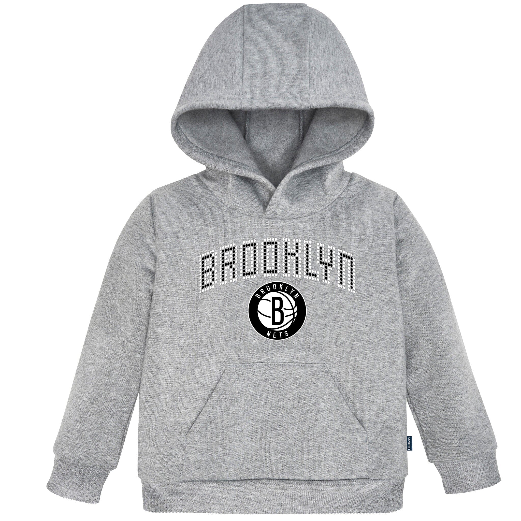 Infant & Toddler Neutral Gray Brooklyn Nets Hoodie NBA NBA® 