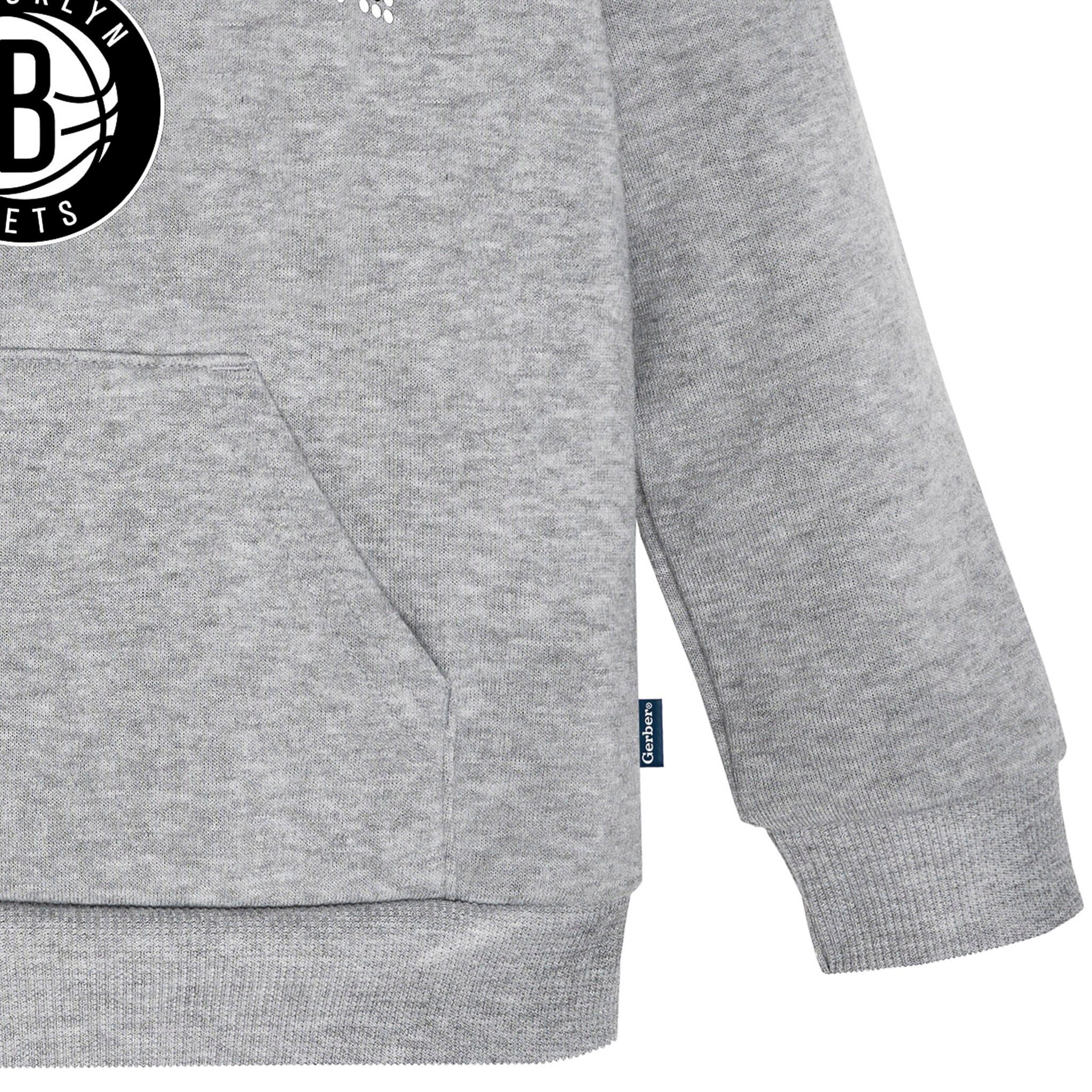 Infant & Toddler Neutral Gray Brooklyn Nets Hoodie NBA NBA® 