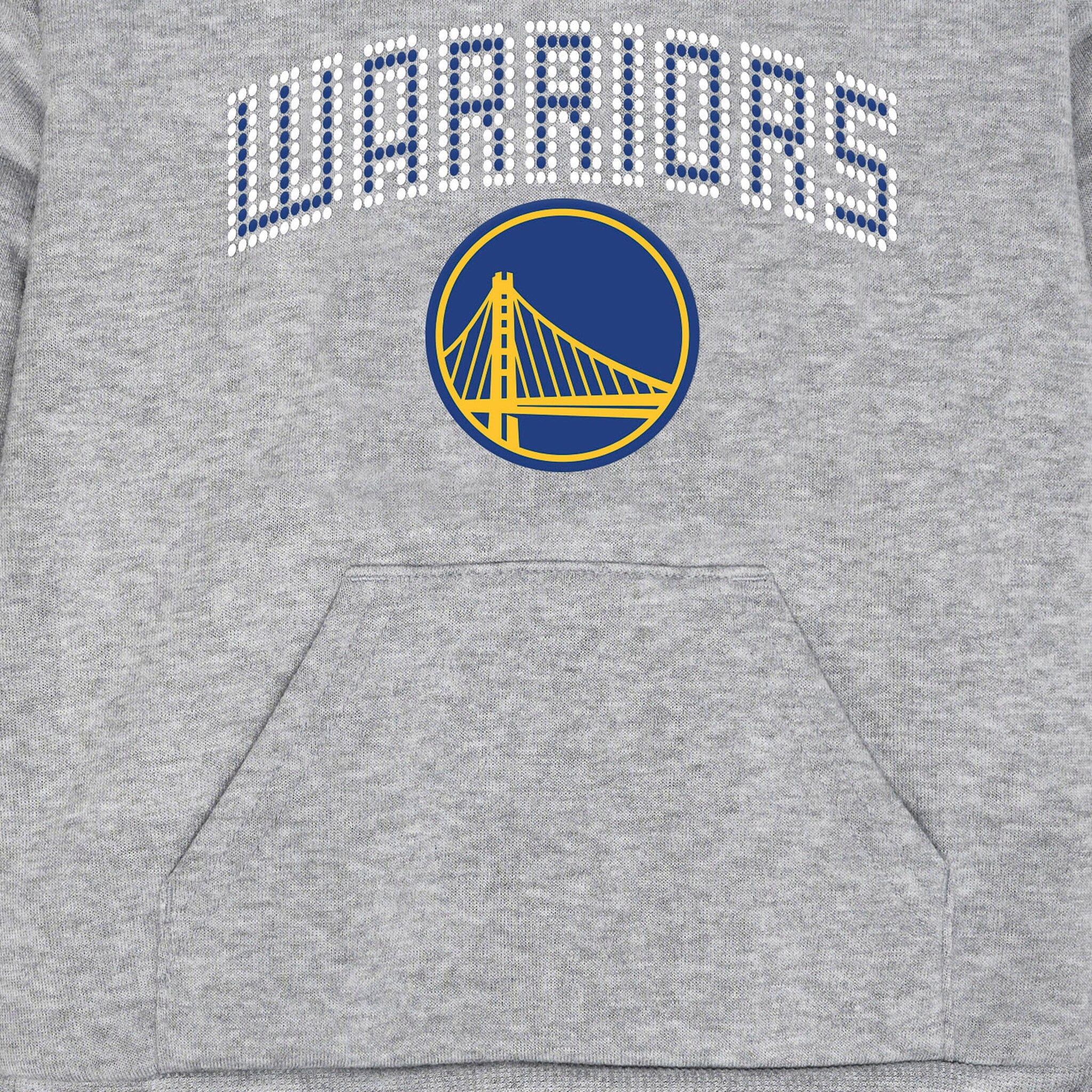 Infant & Toddler Neutral Gray Golden State Warriors Hoodie NBA NBA® 