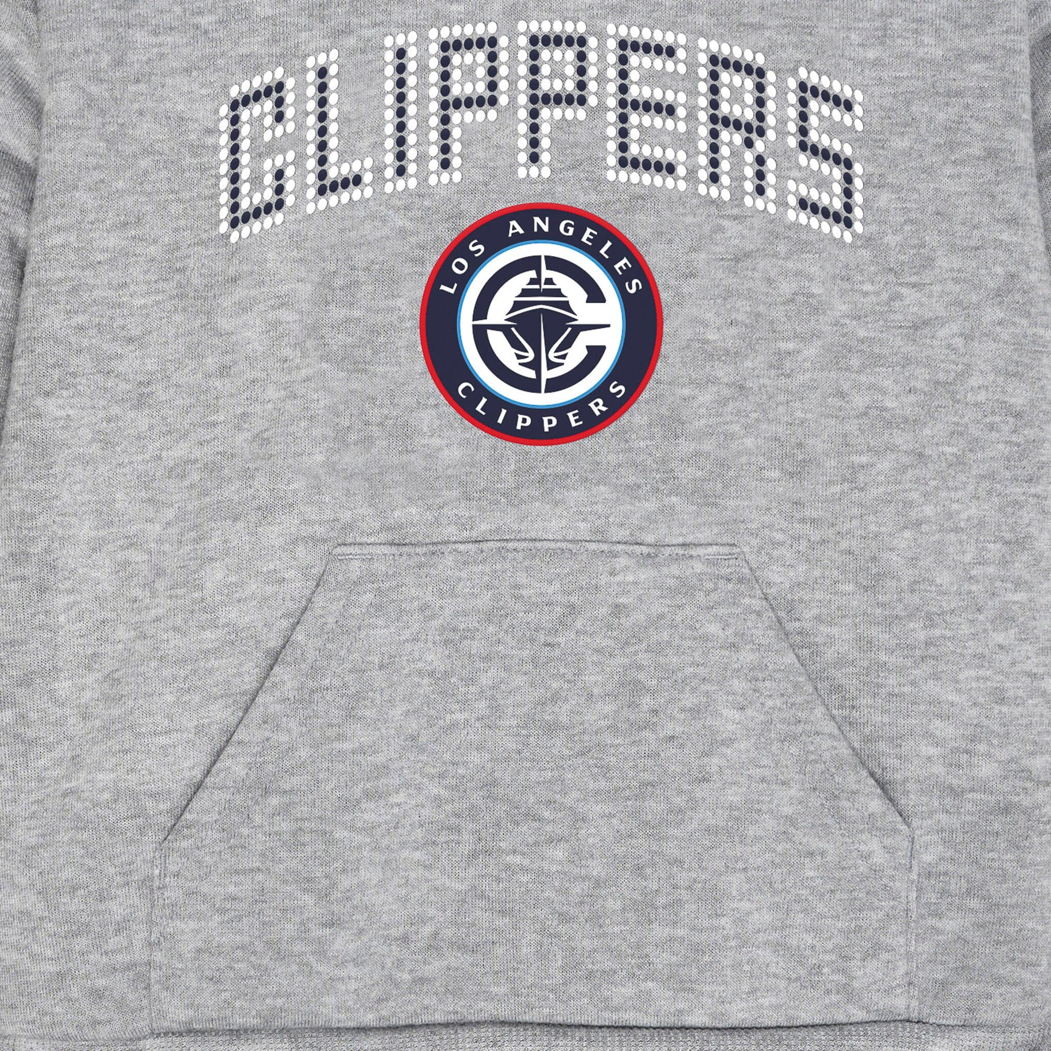 Infant & Toddler Neutral Gray Los Angeles Clippers Hoodie NBA NBA® 