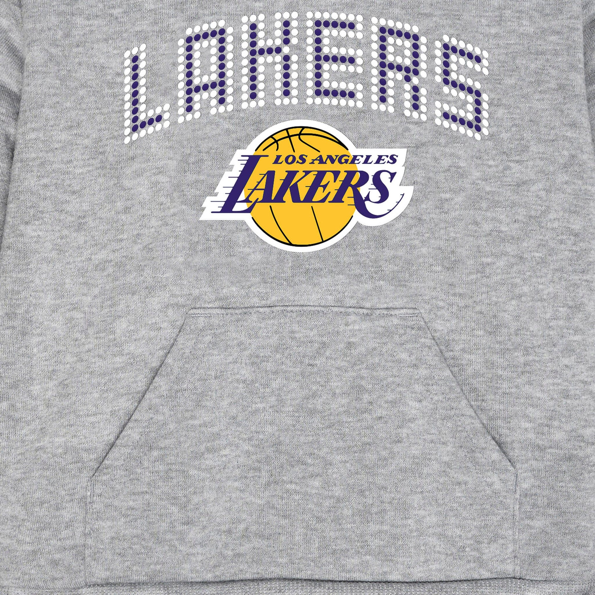 Infant & Toddler Neutral Gray Los Angeles Lakers Hoodie NBA NBA® 