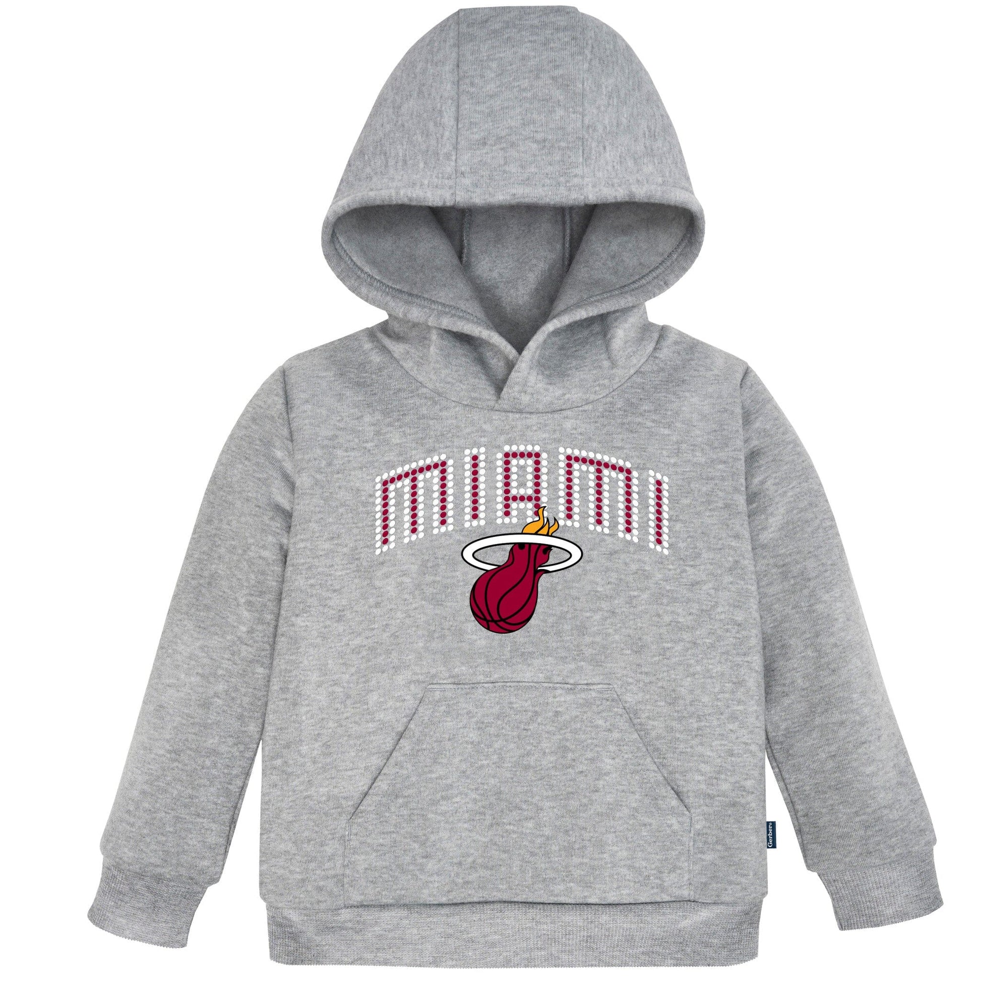 Infant & Toddler Neutral Gray Miami Heat Hoodie NBA NBA® 