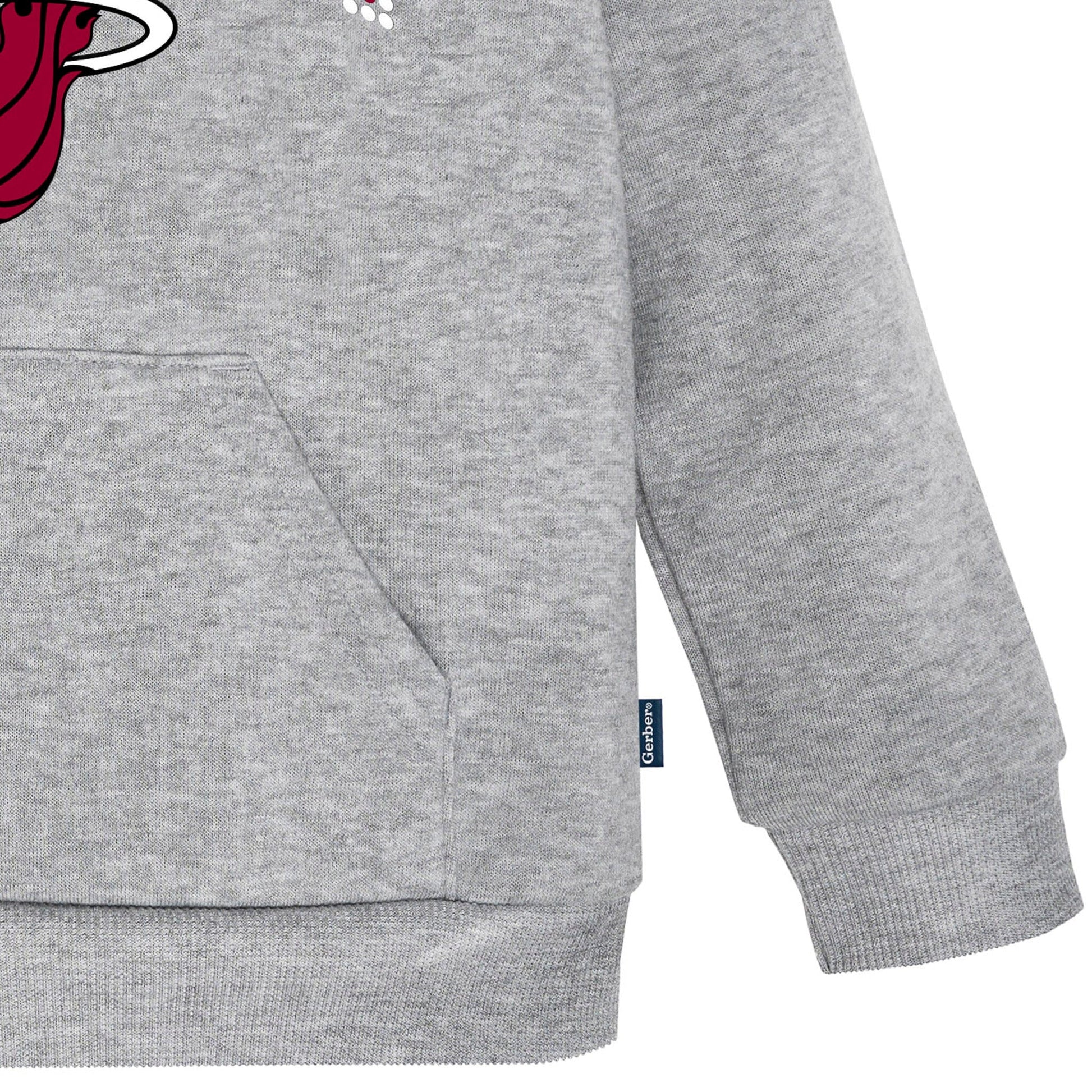 Infant & Toddler Neutral Gray Miami Heat Hoodie NBA NBA® 