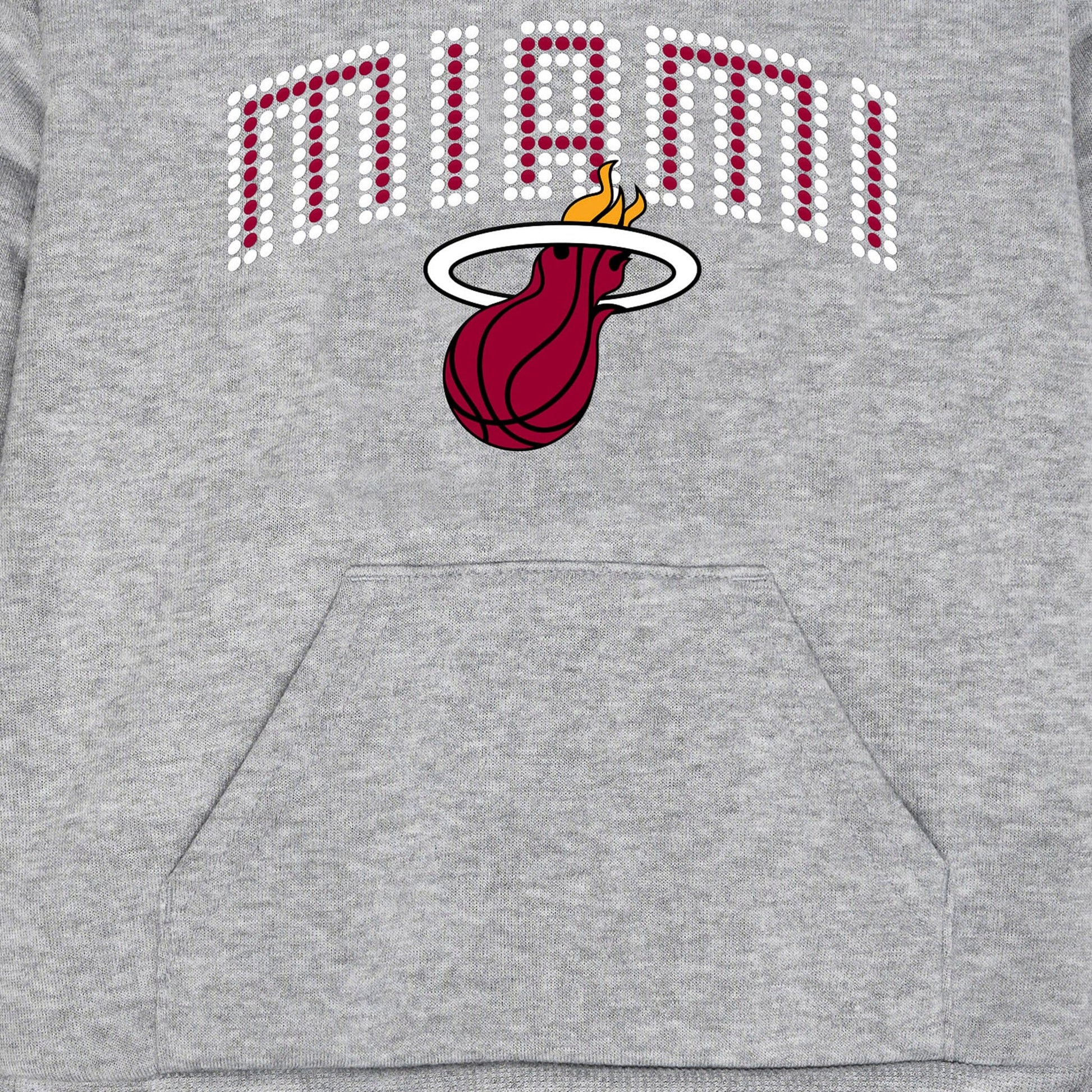 Infant & Toddler Neutral Gray Miami Heat Hoodie NBA NBA® 