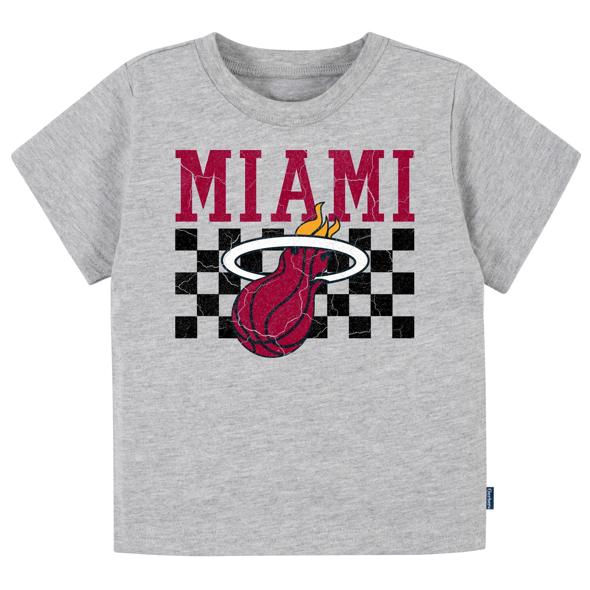Infant & Toddler Neutral Gray Miami Heat T-Shirt NBA NBA® 