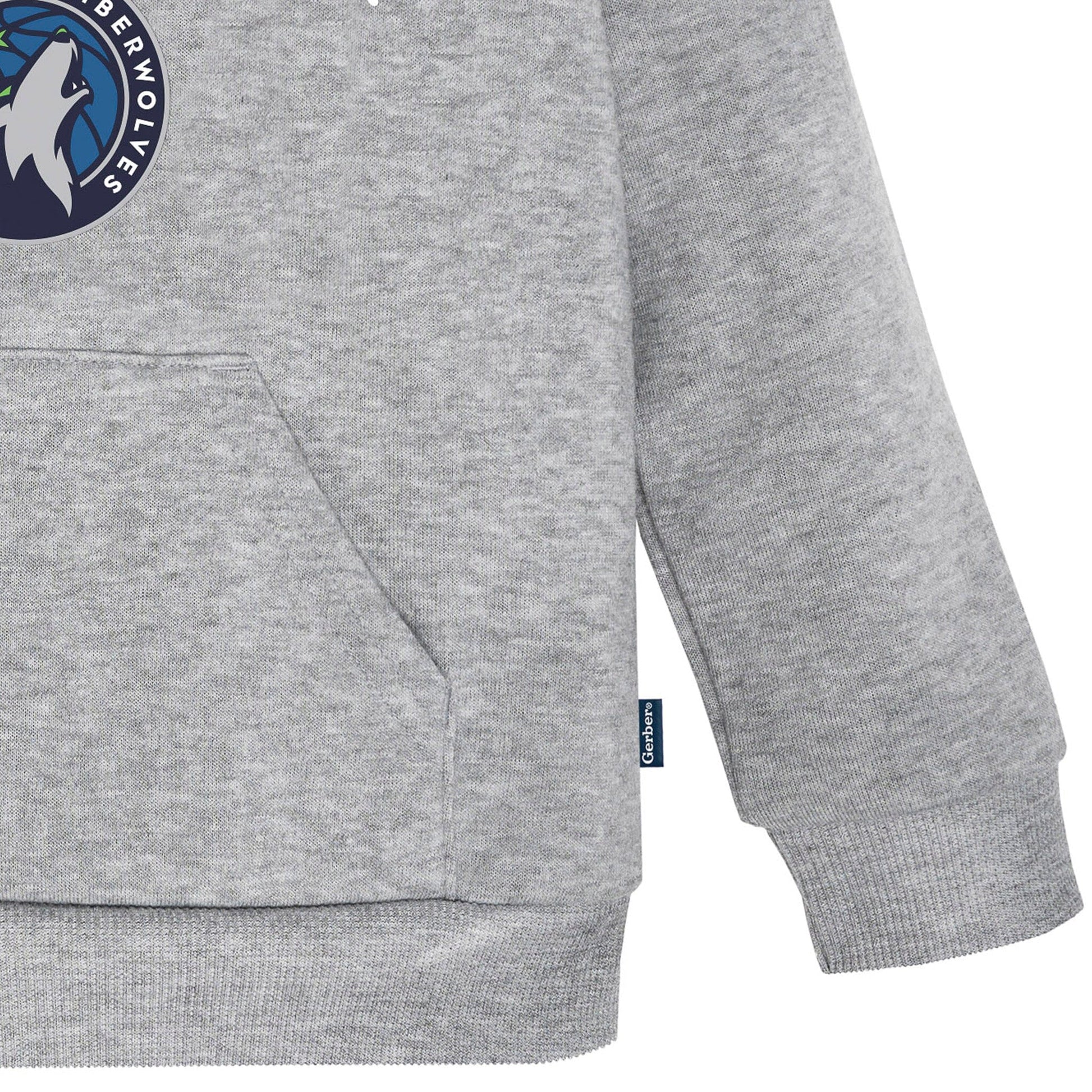 Infant & Toddler Neutral Gray Minnesota Timberwolves Hoodie NBA NBA® 