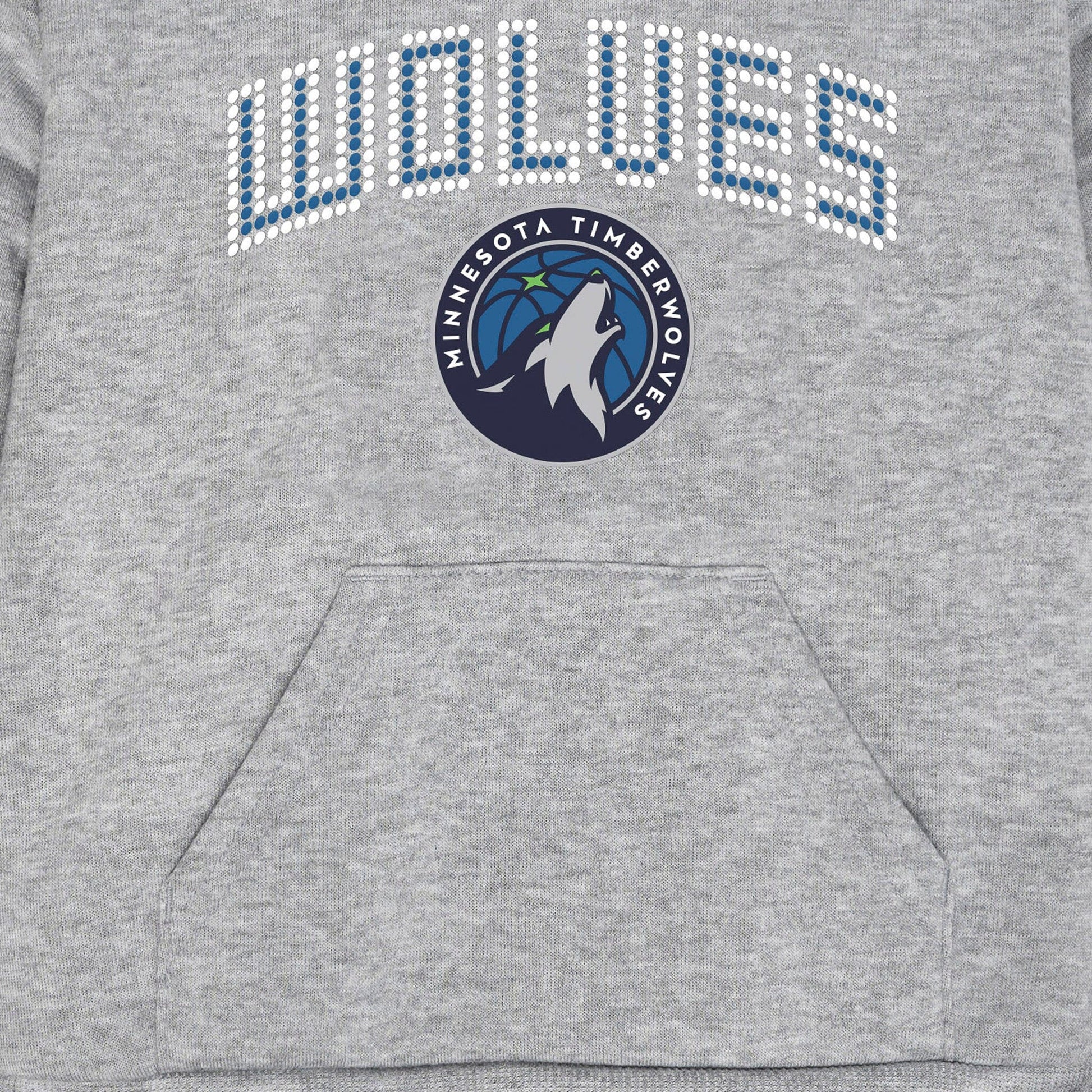 Infant & Toddler Neutral Gray Minnesota Timberwolves Hoodie NBA NBA® 