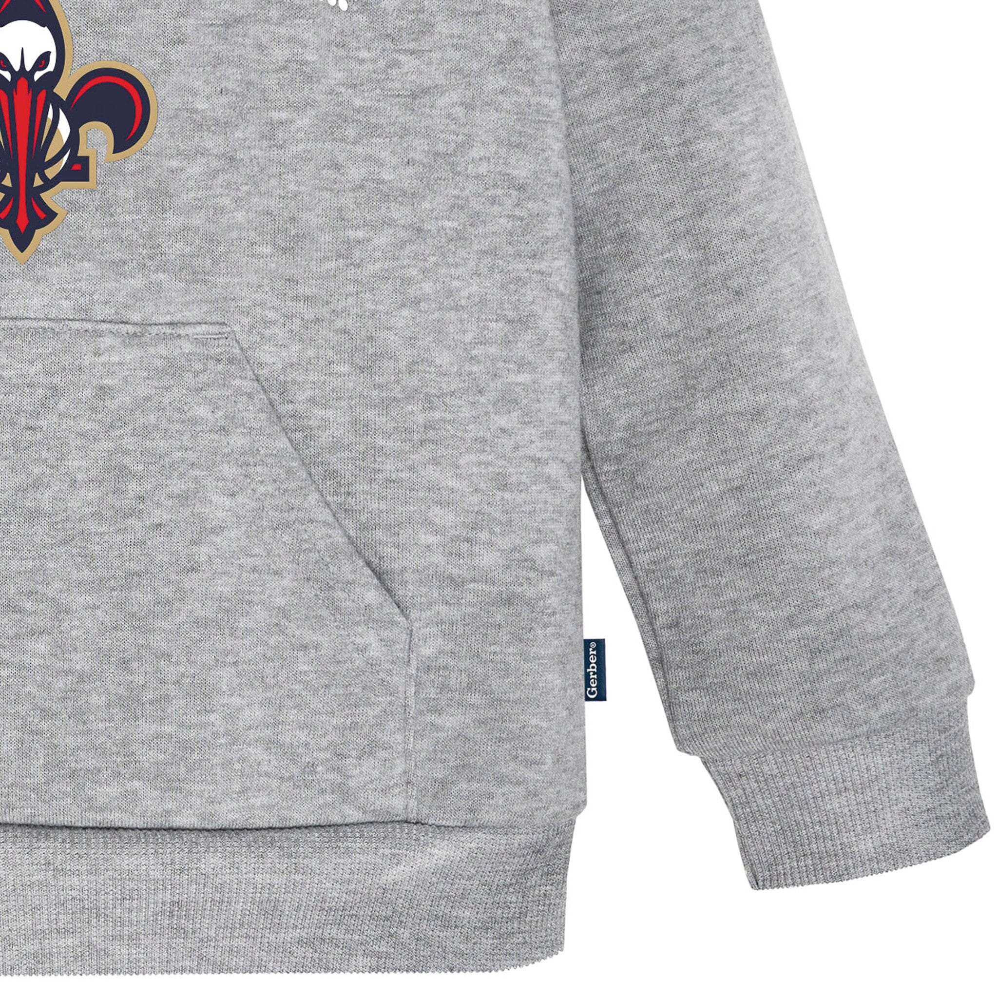 Infant & Toddler Neutral Gray New Orleans Pelicans Hoodie NBA NBA® 