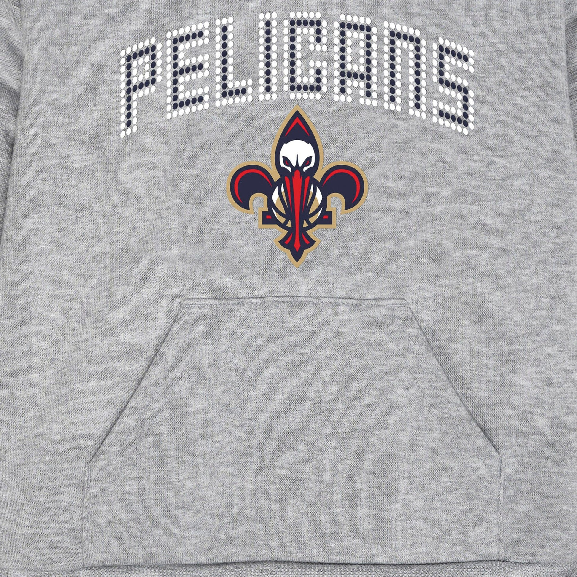 Infant & Toddler Neutral Gray New Orleans Pelicans Hoodie NBA NBA® 