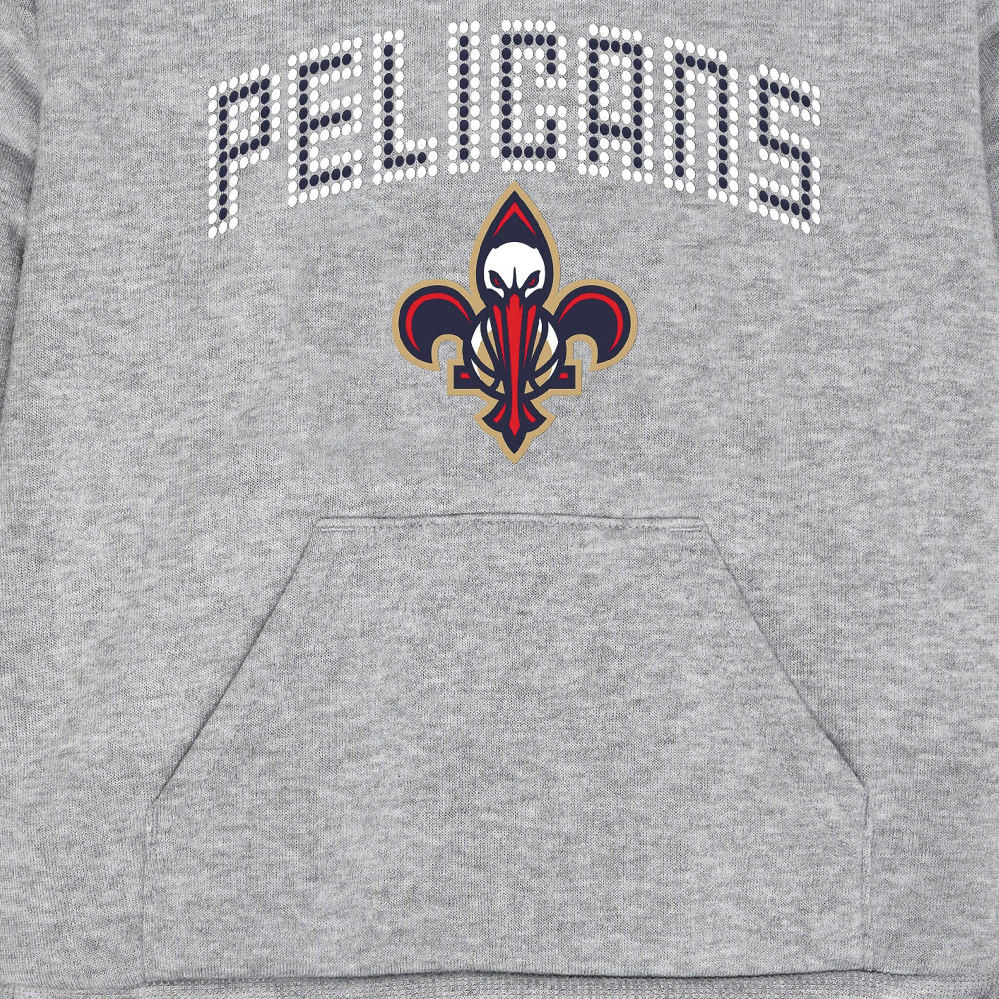 Infant & Toddler Neutral Gray New Orleans Pelicans Hoodie NBA NBA® 
