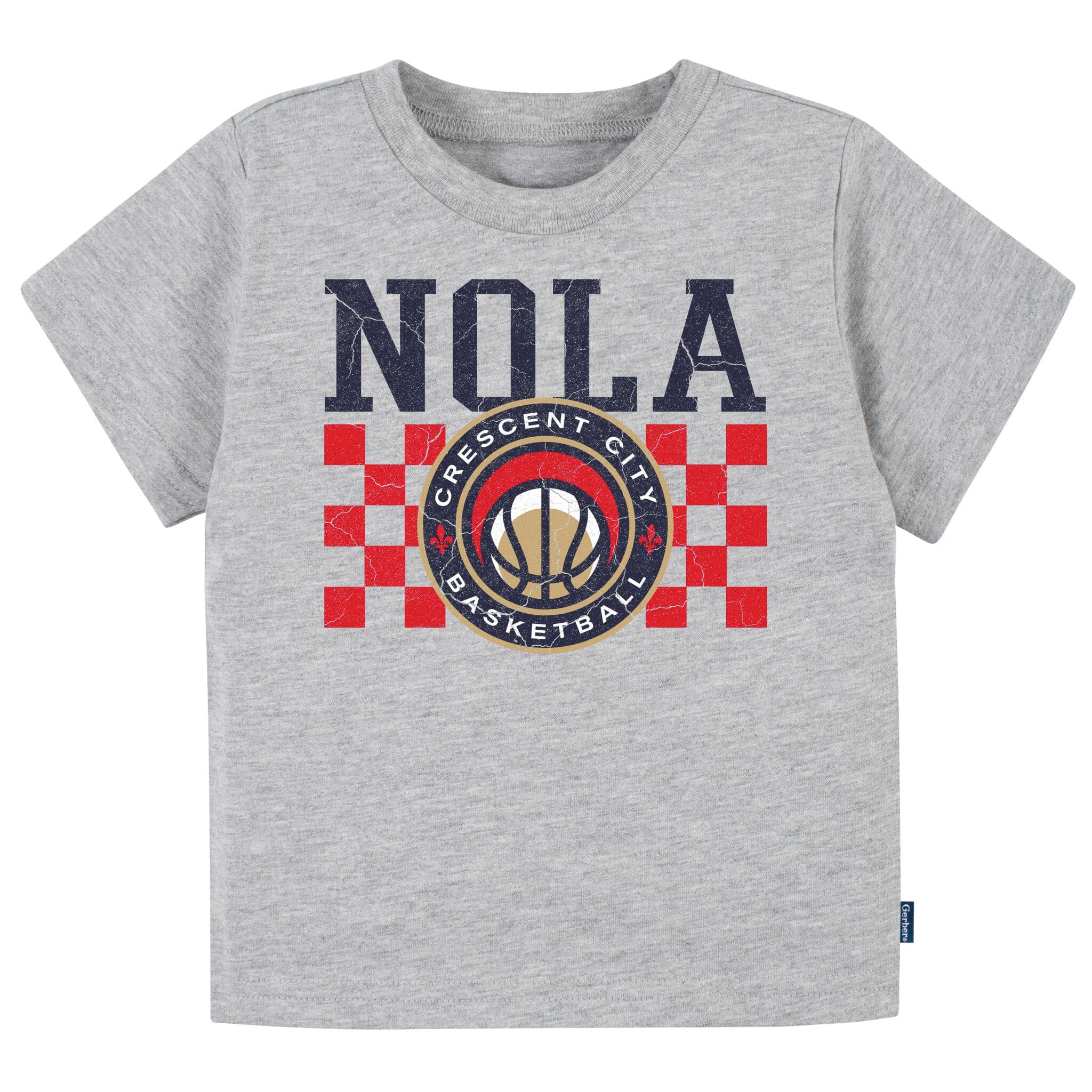 Infant & Toddler Neutral Gray New Orleans Pelicans T-Shirt NBA NBA® 