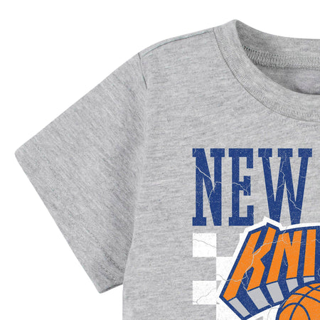 Infant & Toddler Neutral Gray New York Knicks T-Shirt