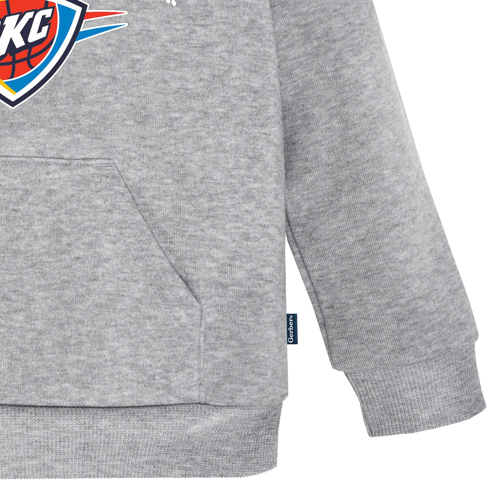 Infant & Toddler Neutral Gray Oklahoma City Thunder Hoodie NBA NBA® 