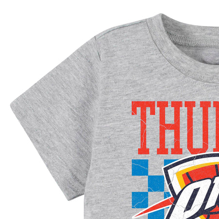 Infant & Toddler Neutral Gray Oklahoma City Thunder T-Shirt