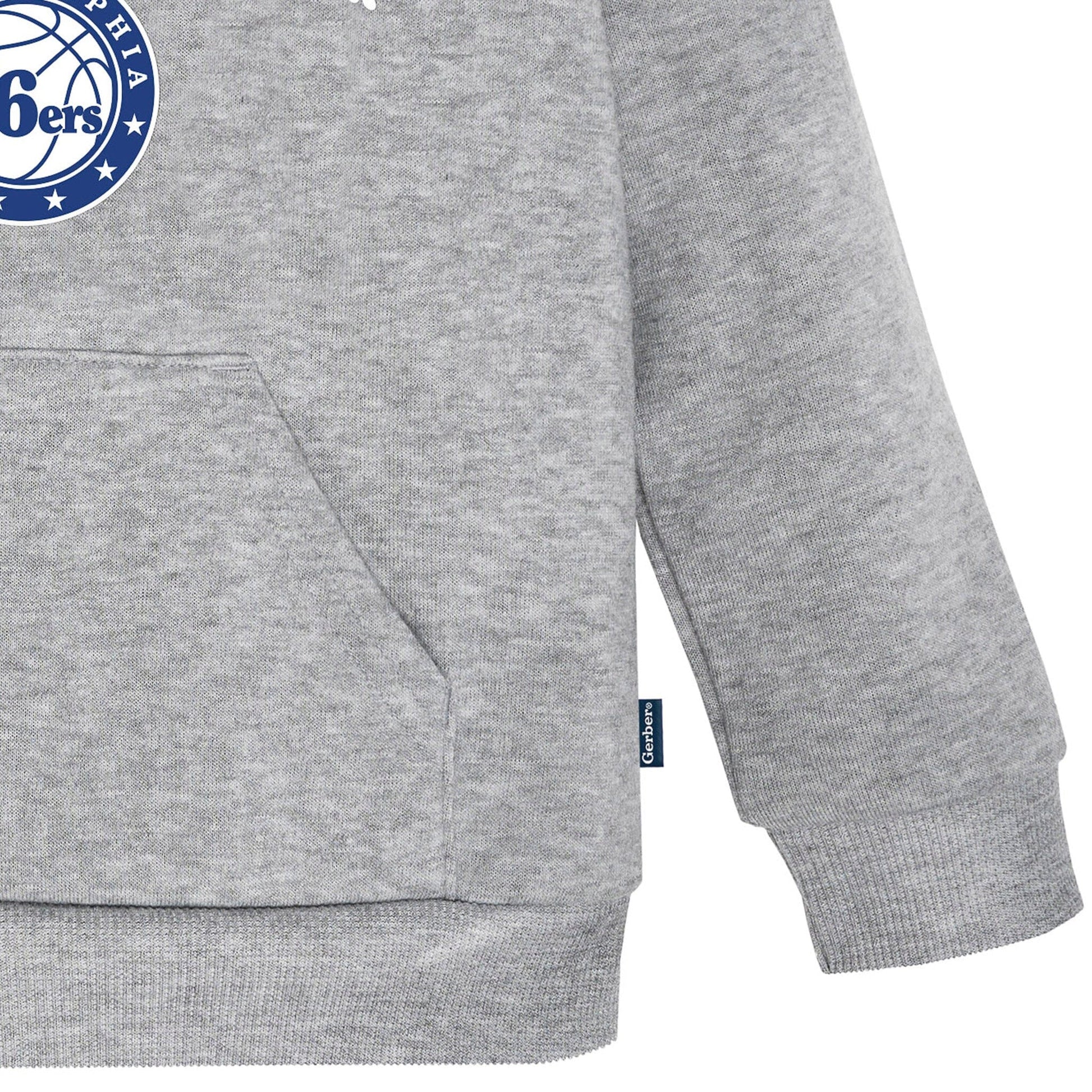Infant & Toddler Neutral Gray Philadelphia 76Ers Hoodie NBA NBA® 