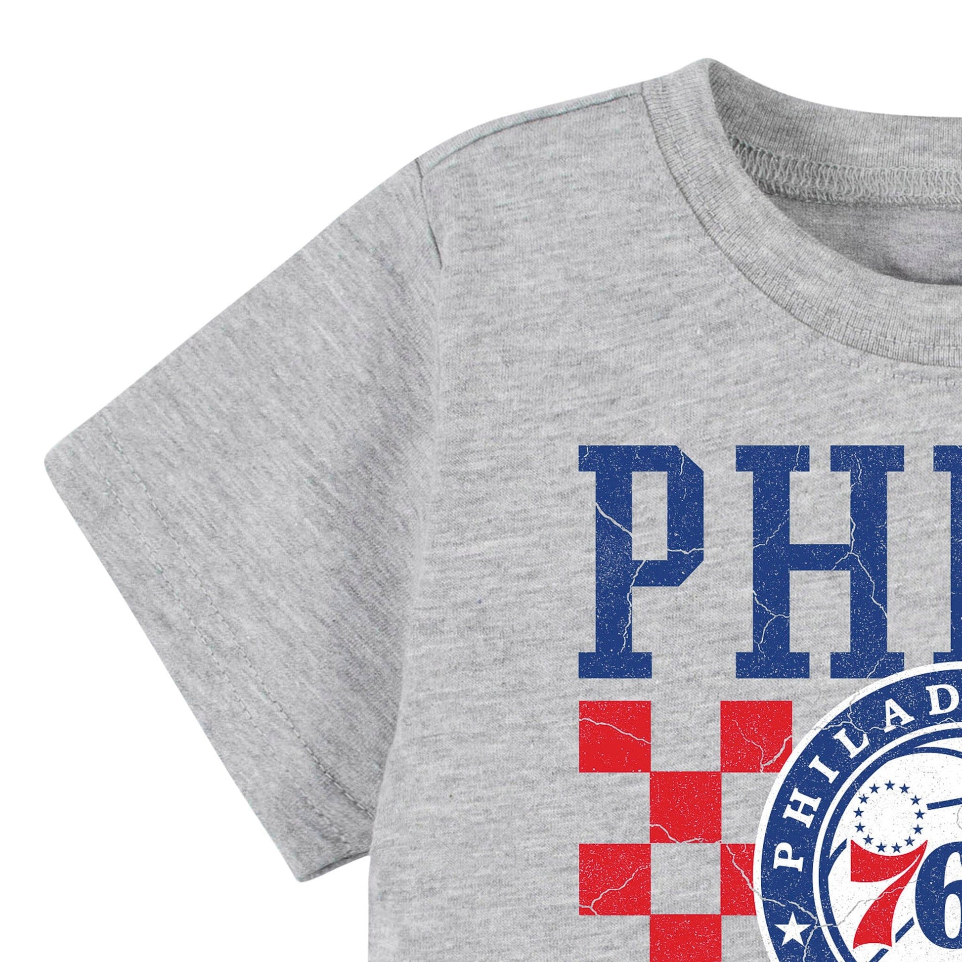 Infant & Toddler Neutral Gray Philadelphia 76Ers T-Shirt NBA NBA® 