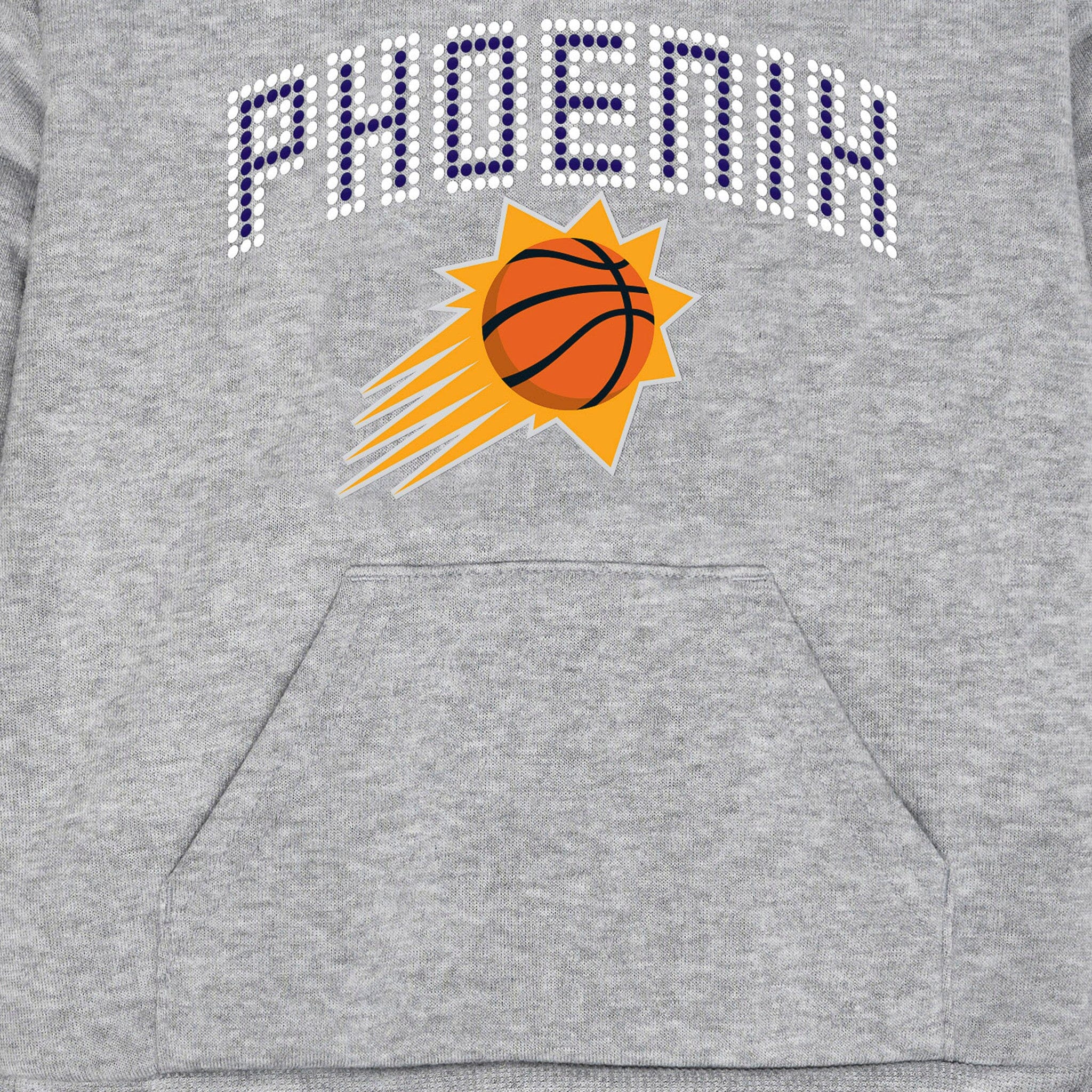 Infant & Toddler Neutral Gray Phoenix Suns Hoodie NBA NBA® 